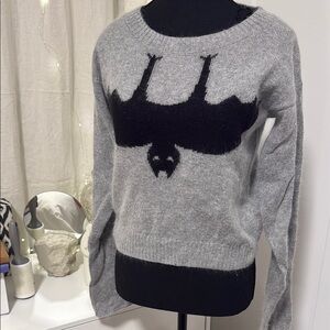 Gray Bat Sweater